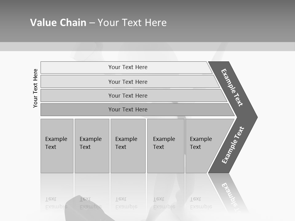 Standing Successful Finance PowerPoint Template