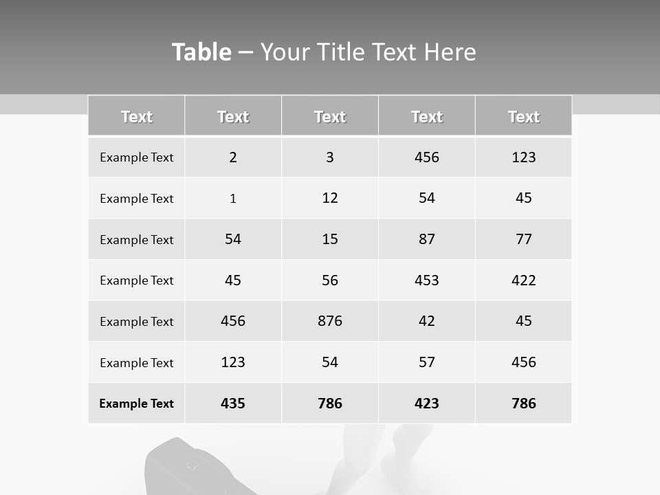 Standing Successful Finance PowerPoint Template