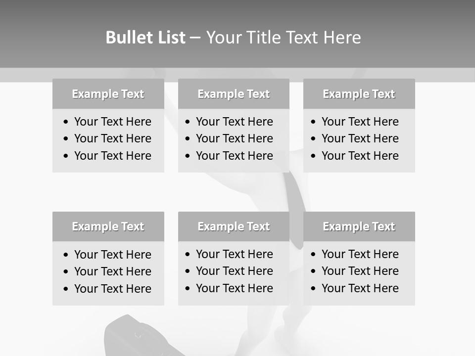 Standing Successful Finance PowerPoint Template