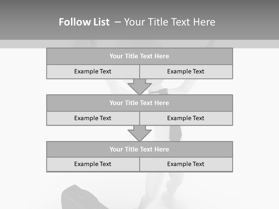 Standing Successful Finance PowerPoint Template