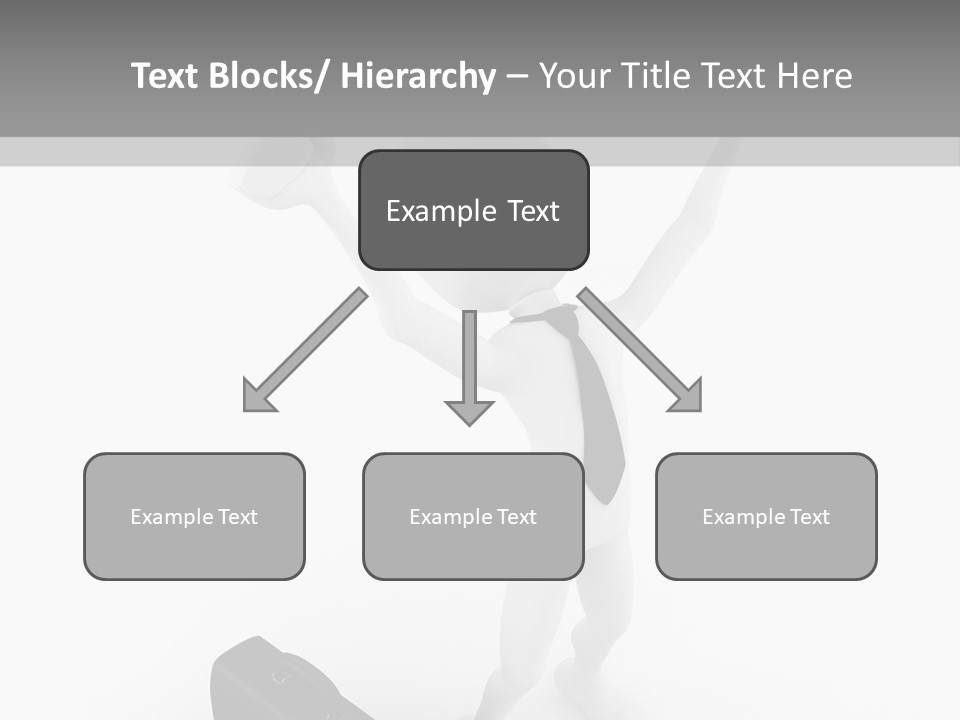 Standing Successful Finance PowerPoint Template