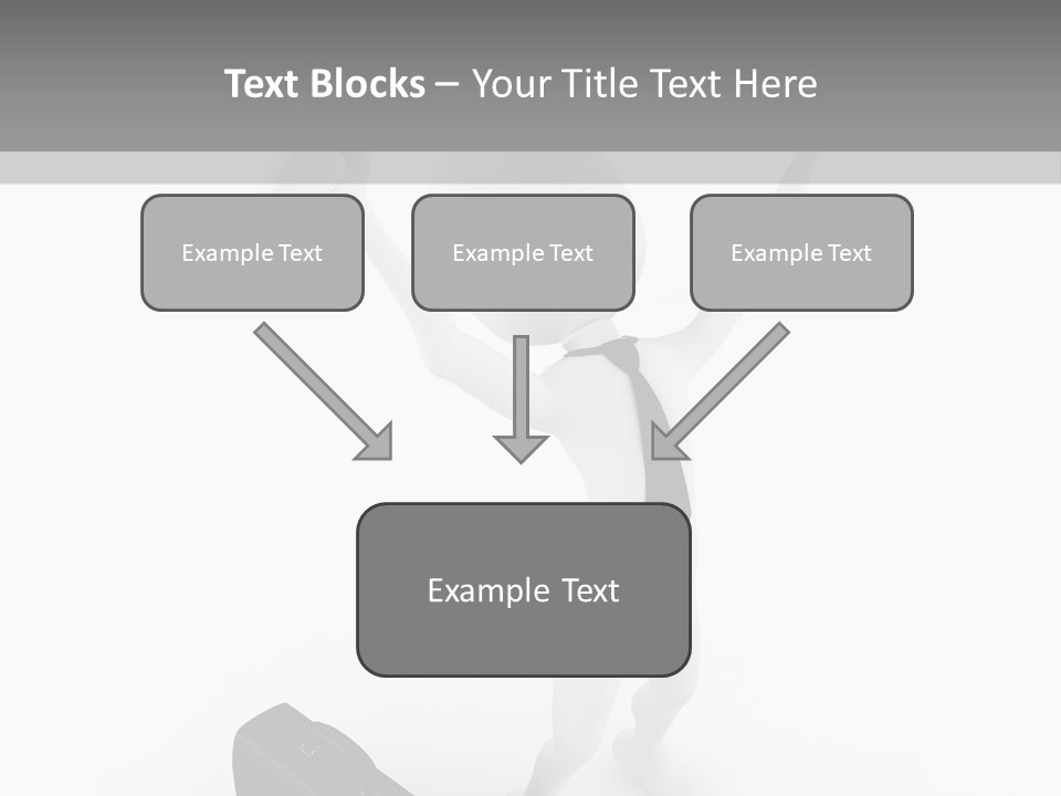 Standing Successful Finance PowerPoint Template