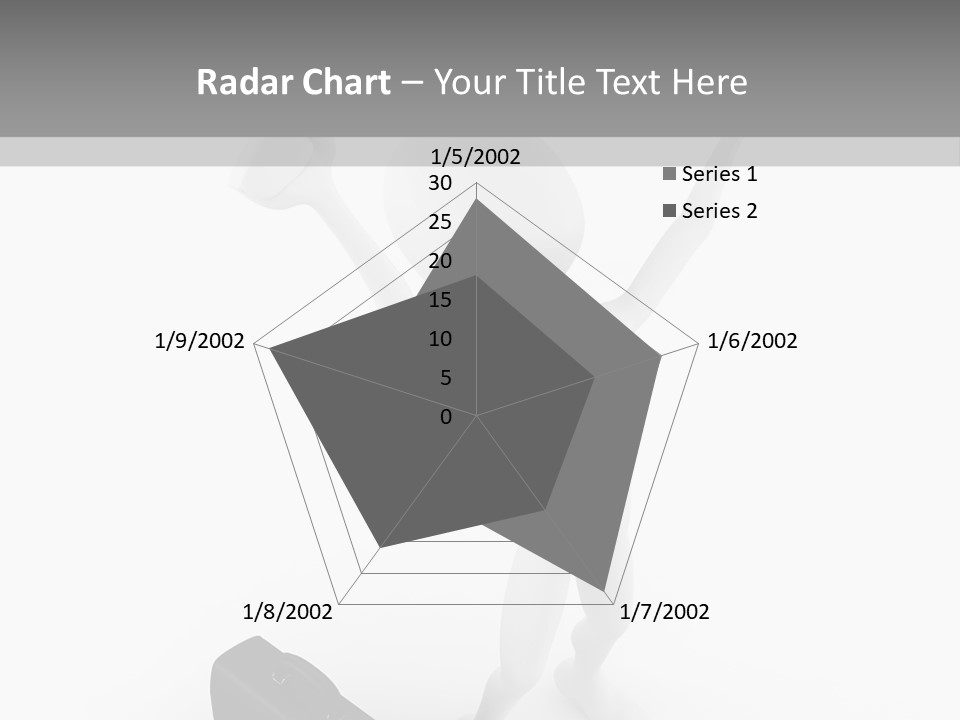 Standing Successful Finance PowerPoint Template