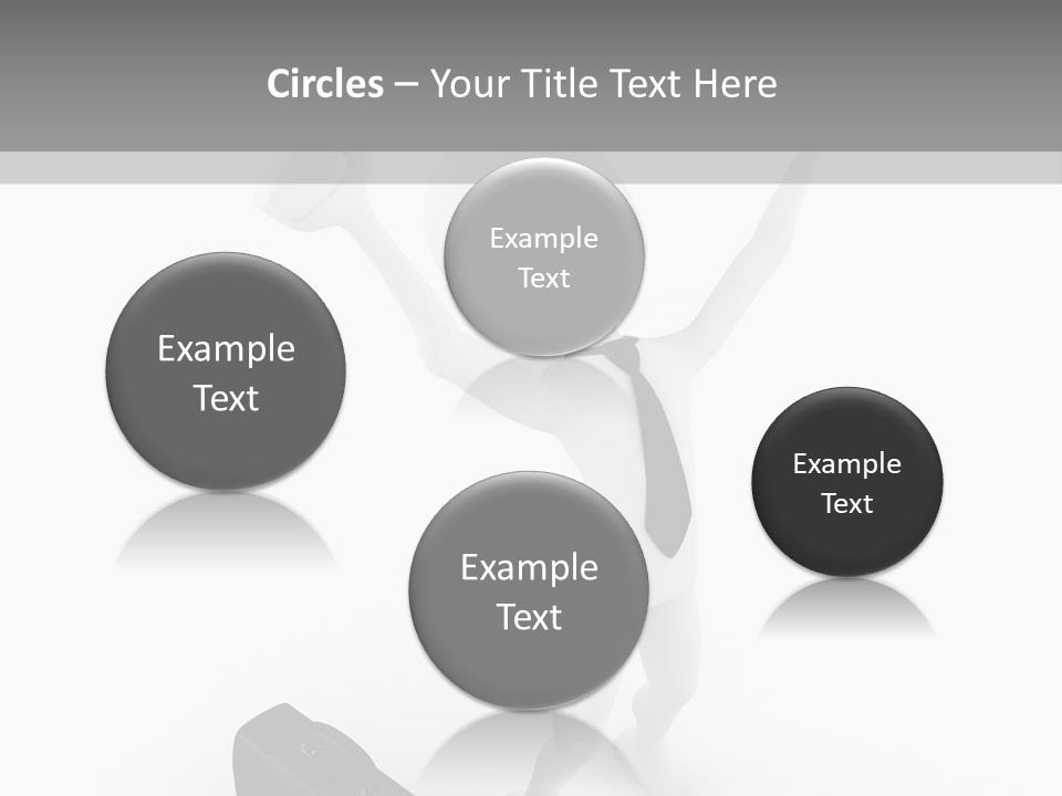 Standing Successful Finance PowerPoint Template