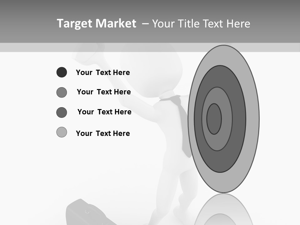 Standing Successful Finance PowerPoint Template