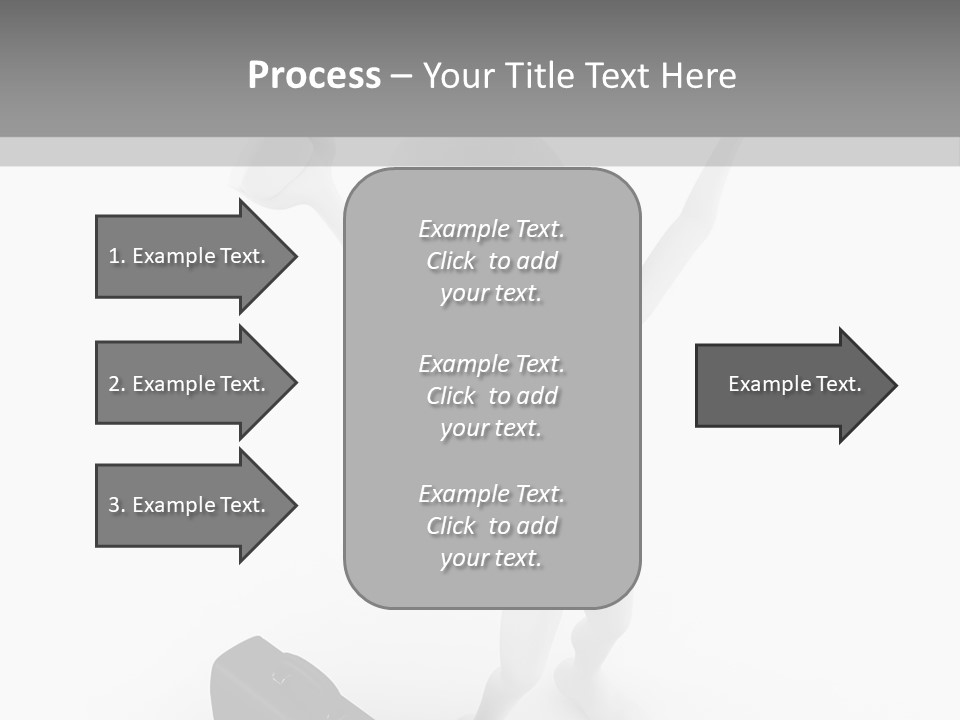 Standing Successful Finance PowerPoint Template