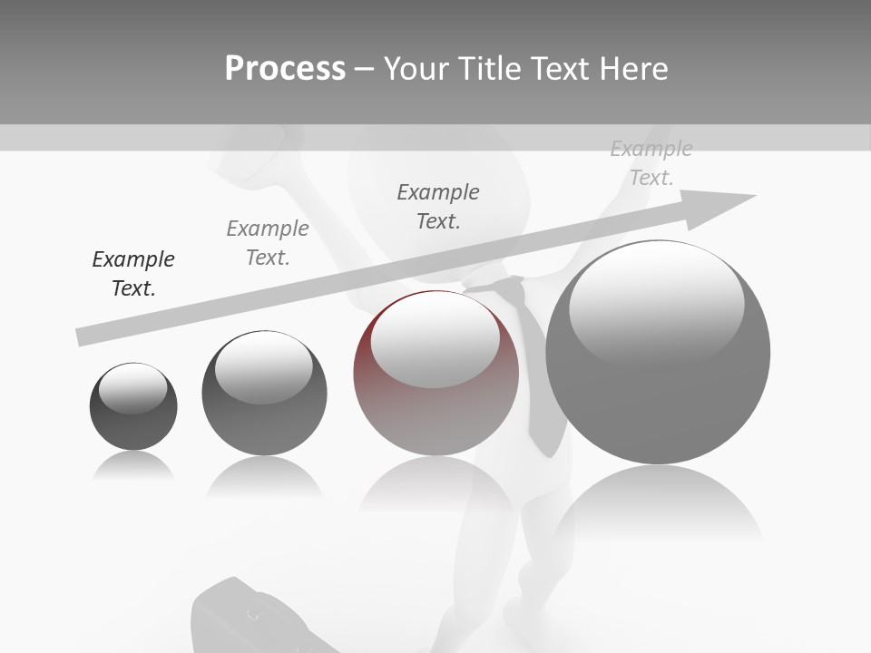 Standing Successful Finance PowerPoint Template