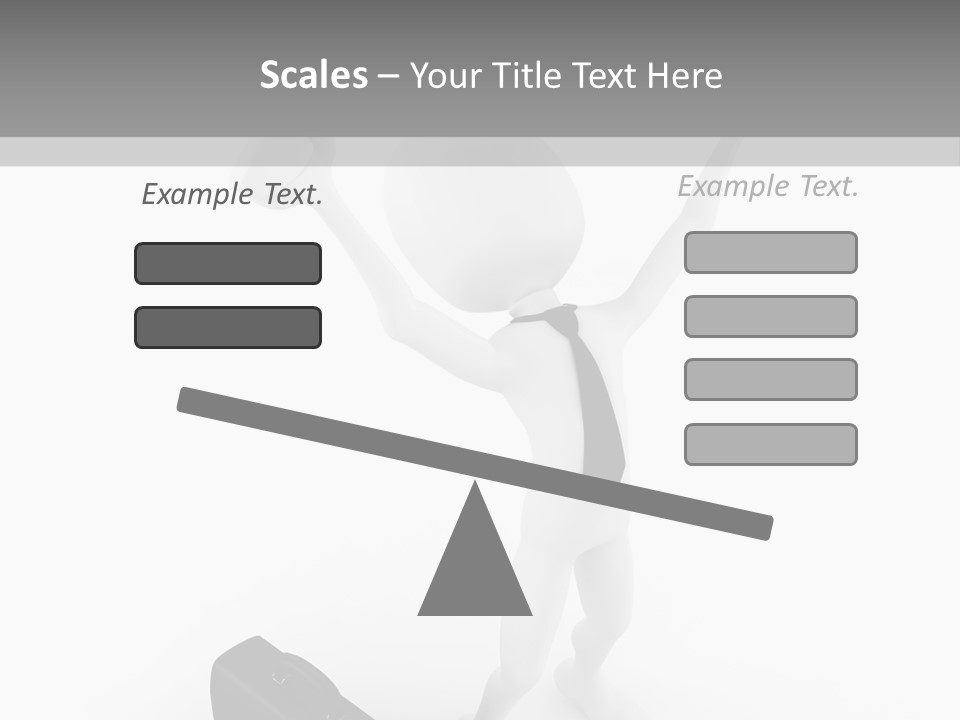 Standing Successful Finance PowerPoint Template