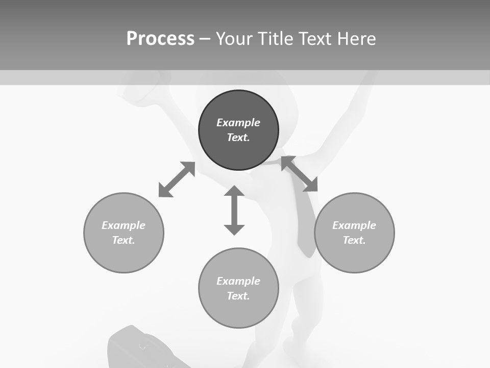 Standing Successful Finance PowerPoint Template