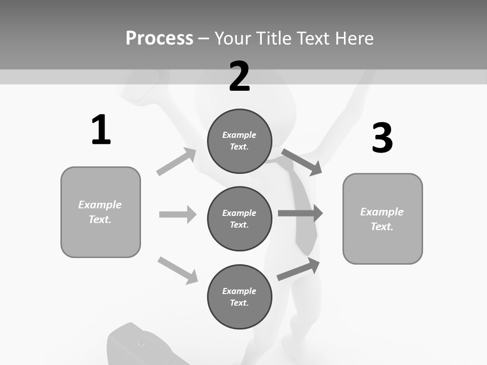 Standing Successful Finance PowerPoint Template