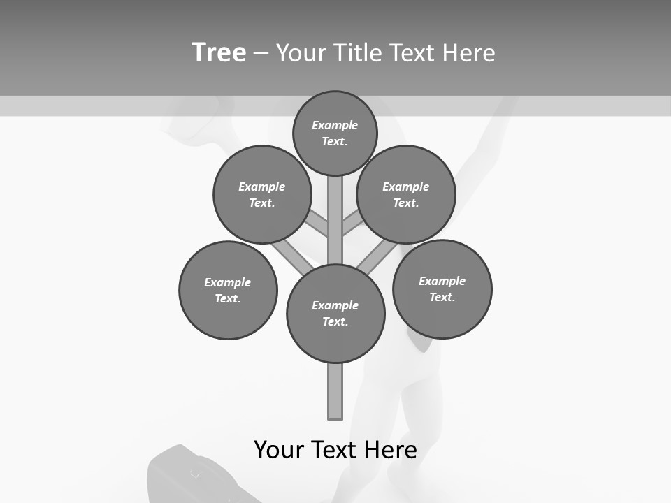 Standing Successful Finance PowerPoint Template