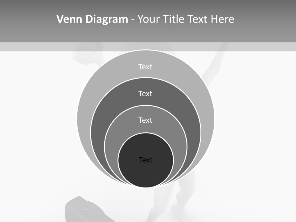 Standing Successful Finance PowerPoint Template