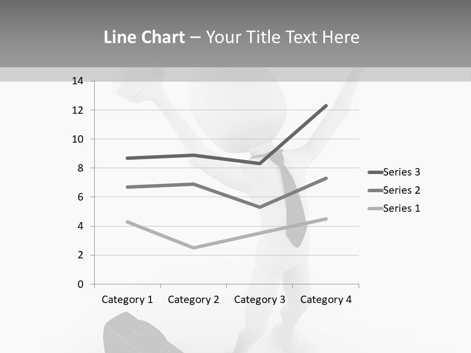 Standing Successful Finance PowerPoint Template