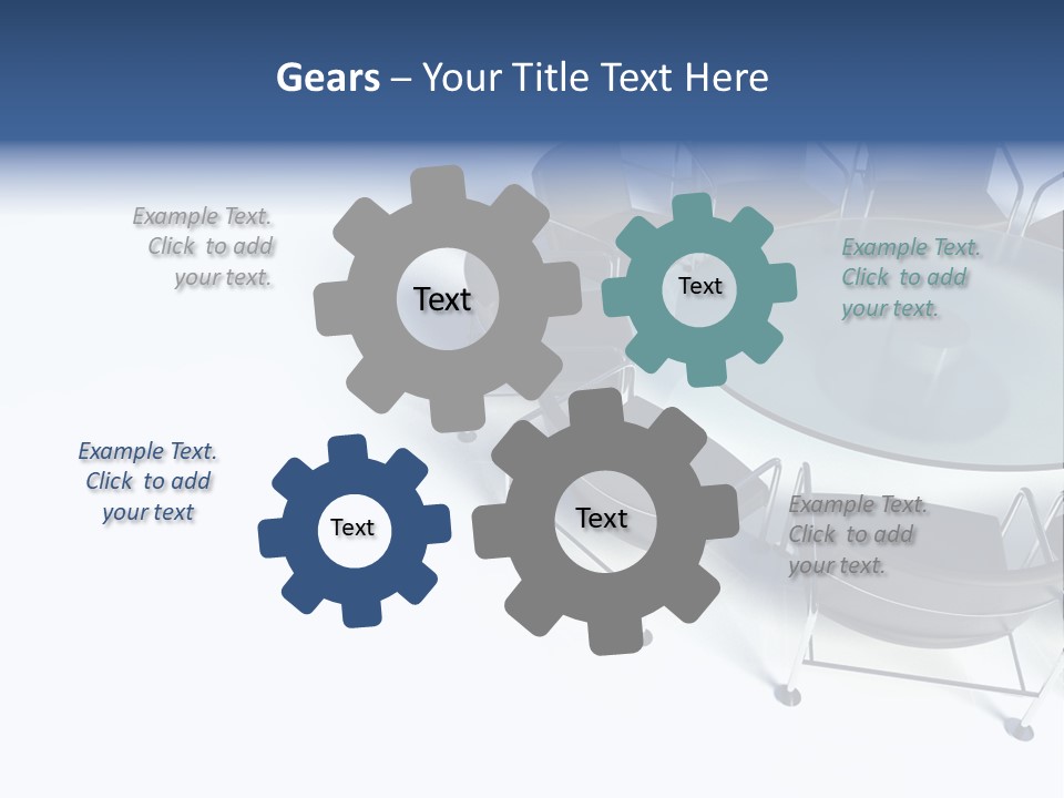 Row Conference Inside PowerPoint Template