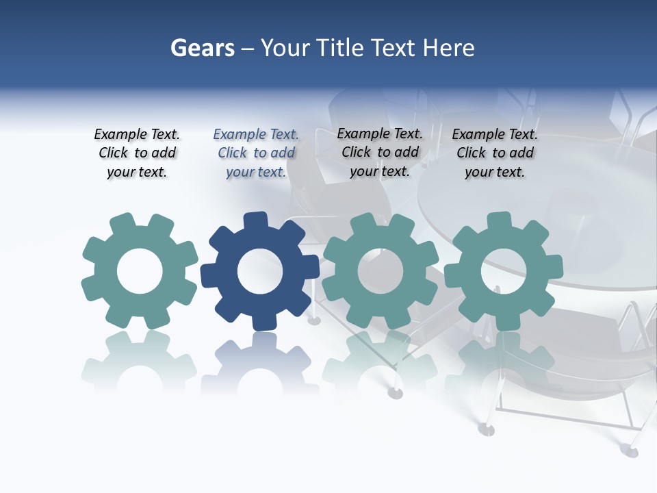 Row Conference Inside PowerPoint Template