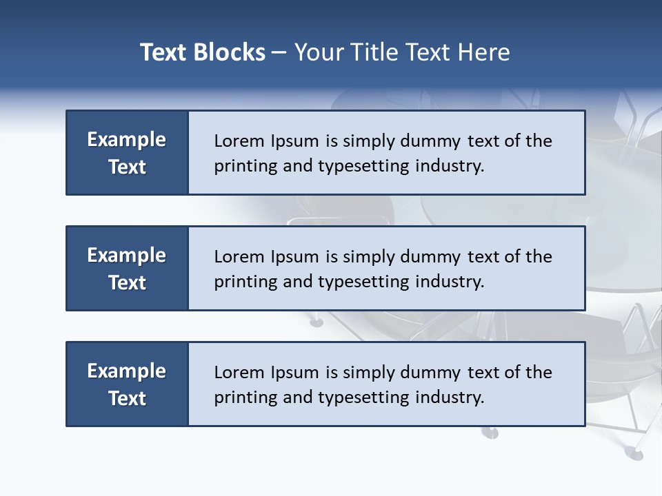 Row Conference Inside PowerPoint Template