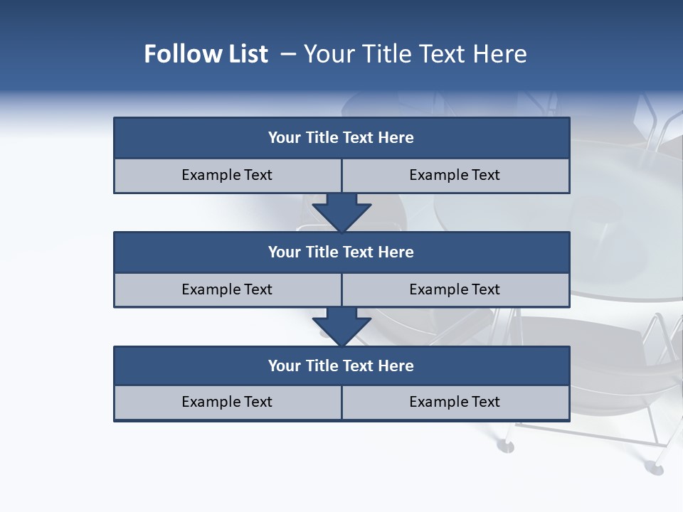 Row Conference Inside PowerPoint Template