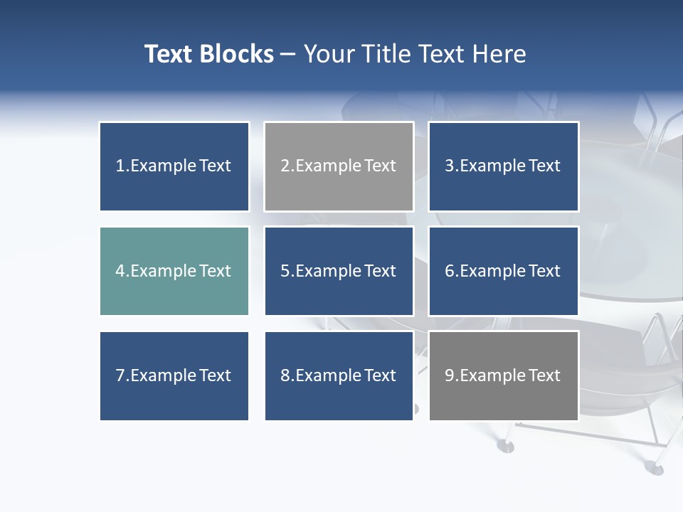 Row Conference Inside PowerPoint Template