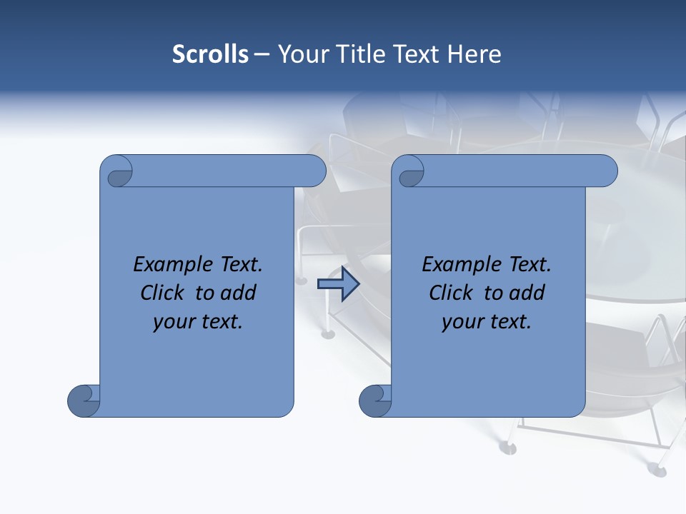 Row Conference Inside PowerPoint Template