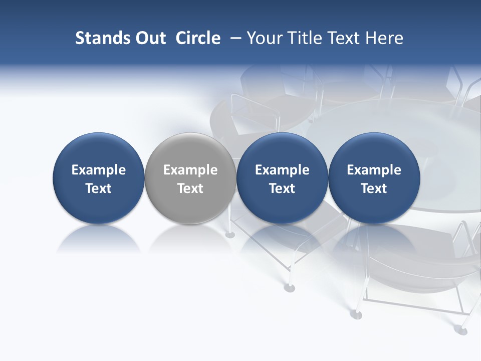 Row Conference Inside PowerPoint Template