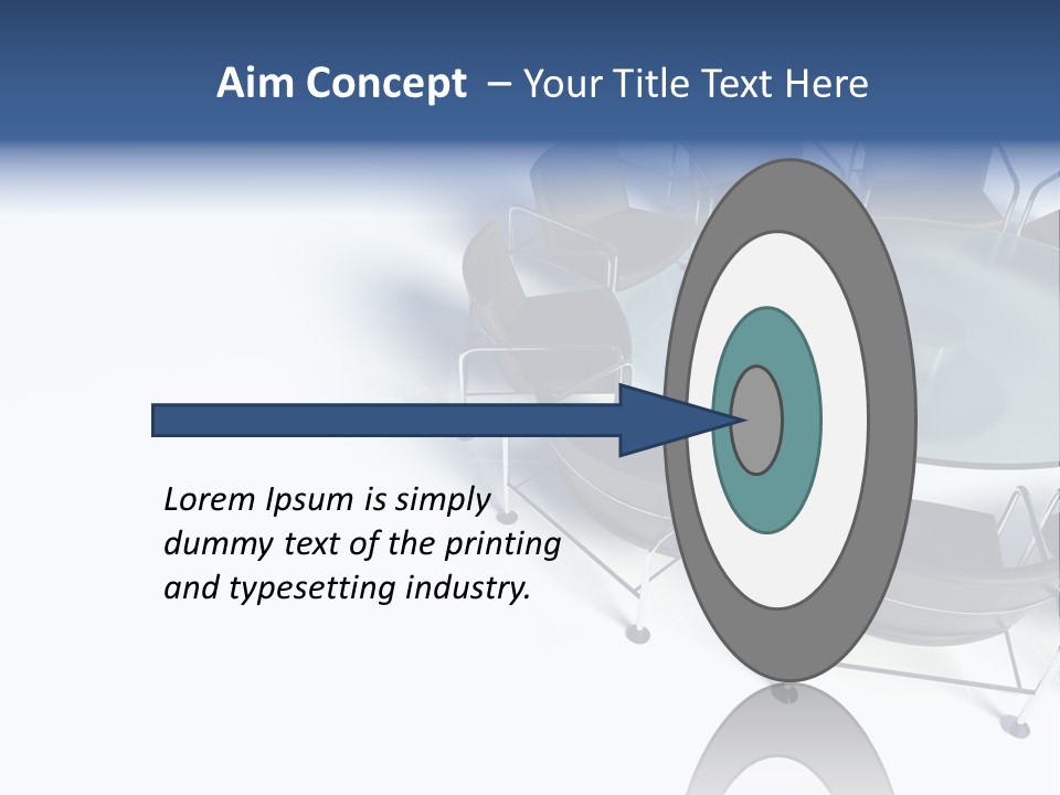 Row Conference Inside PowerPoint Template