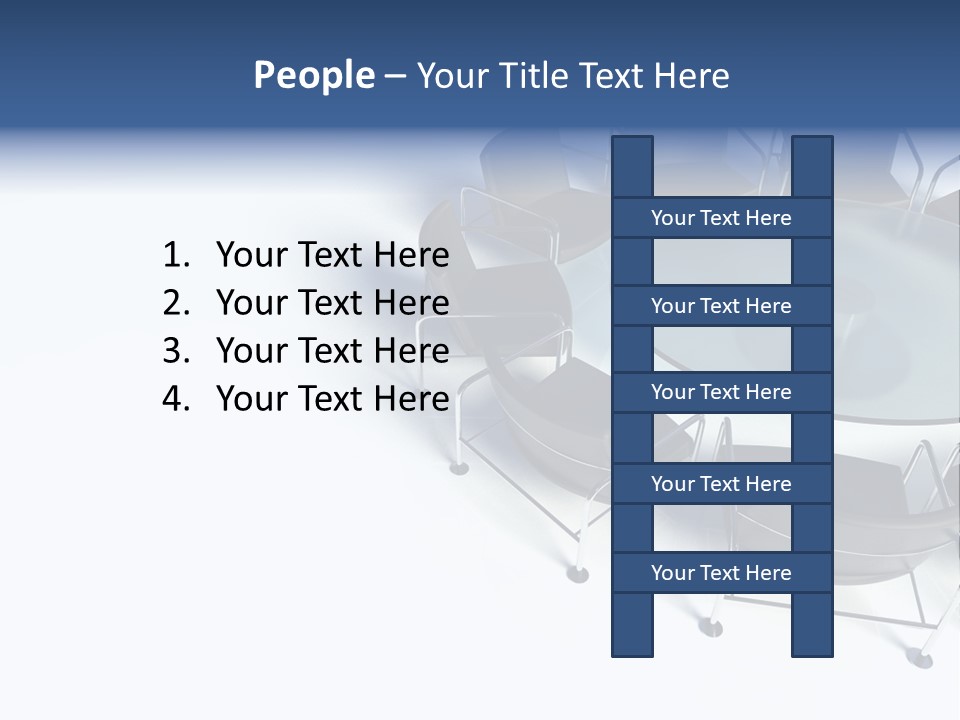 Row Conference Inside PowerPoint Template