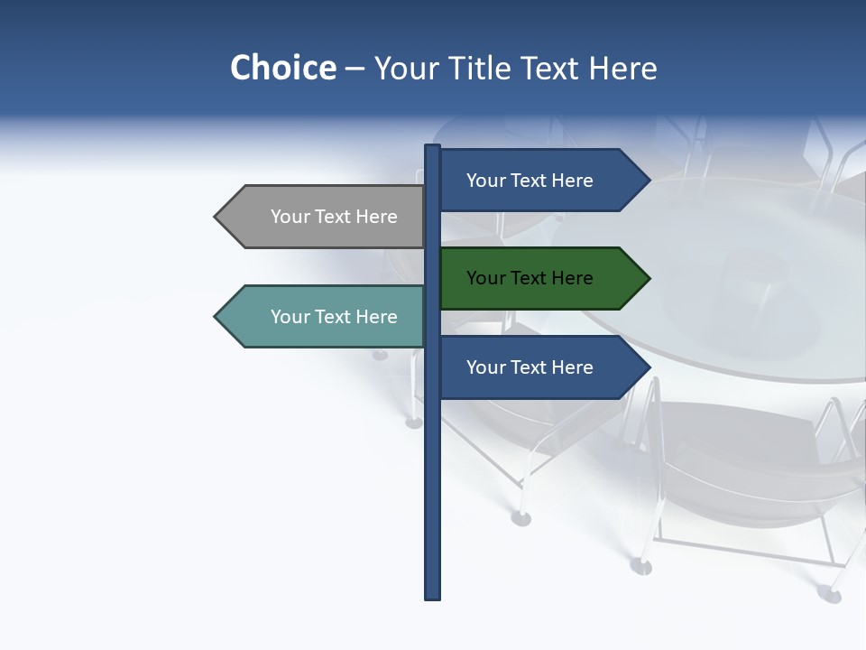 Row Conference Inside PowerPoint Template