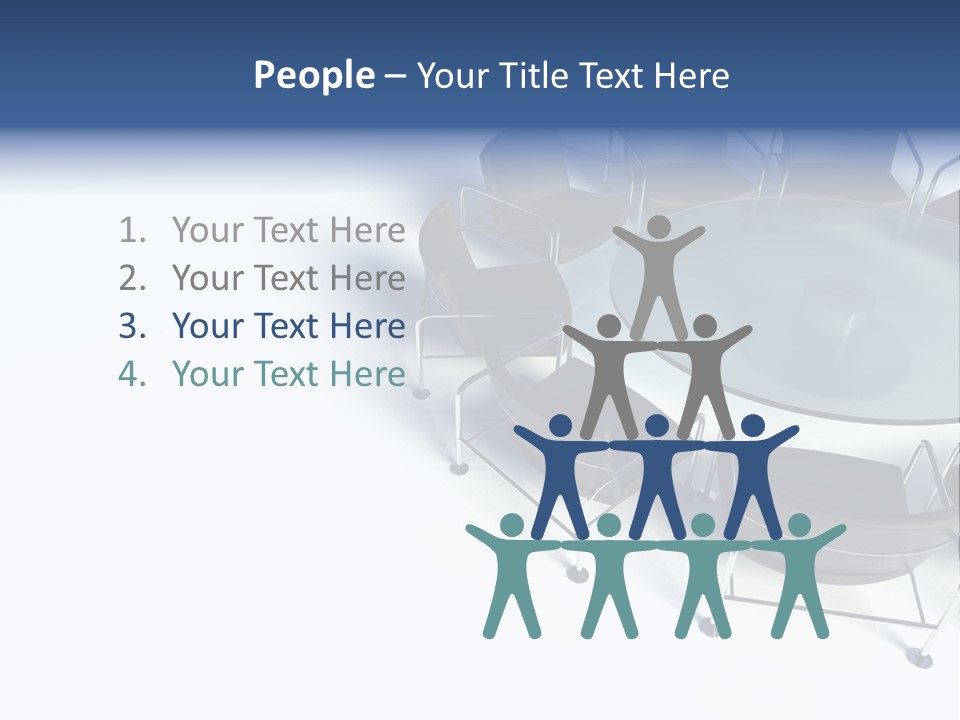 Row Conference Inside PowerPoint Template