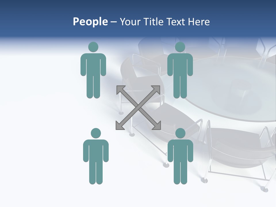 Row Conference Inside PowerPoint Template