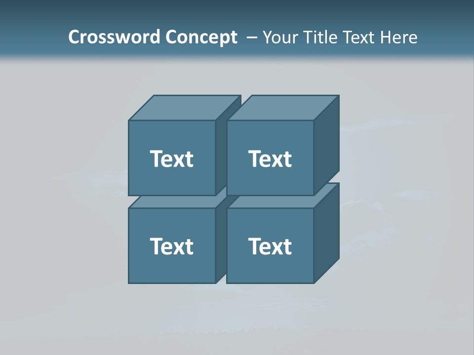 Black Light Surface PowerPoint Template