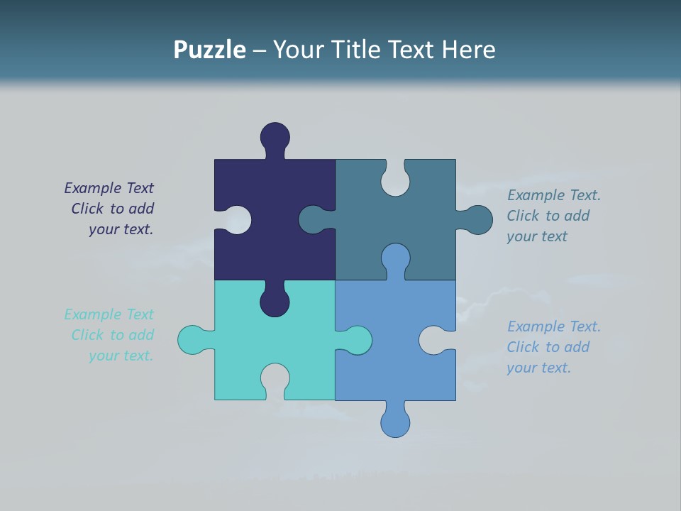 Black Light Surface PowerPoint Template