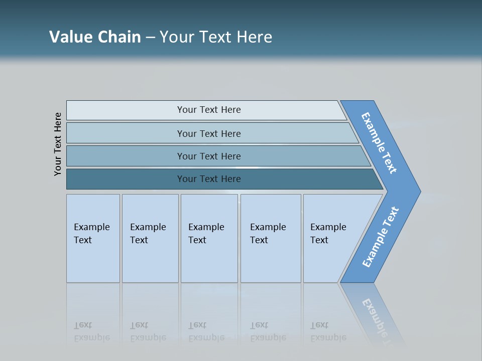 Black Light Surface PowerPoint Template