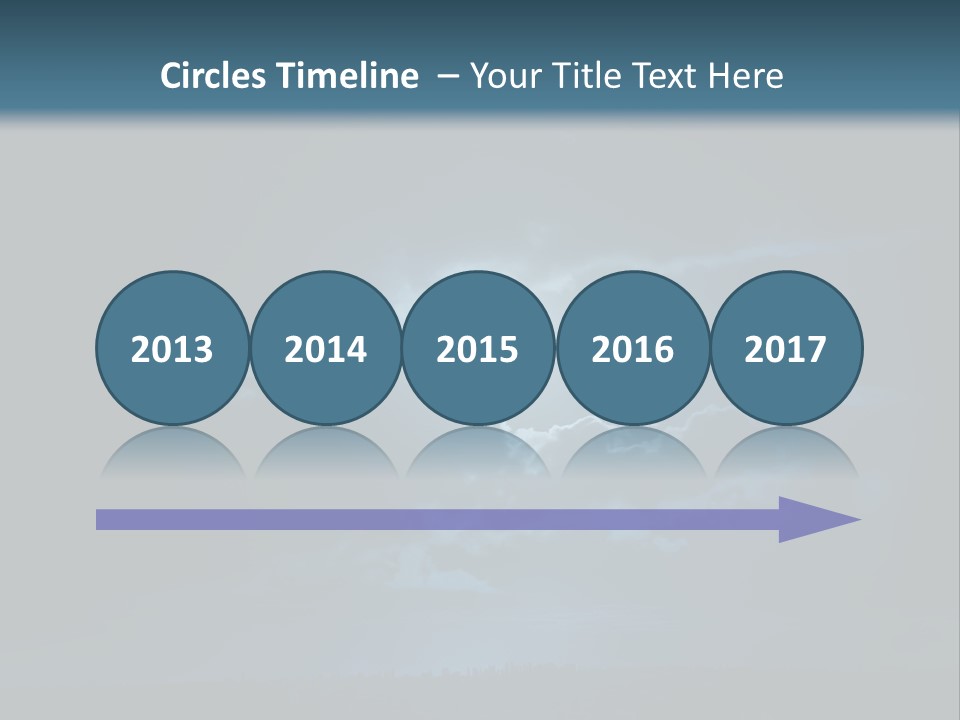 Black Light Surface PowerPoint Template