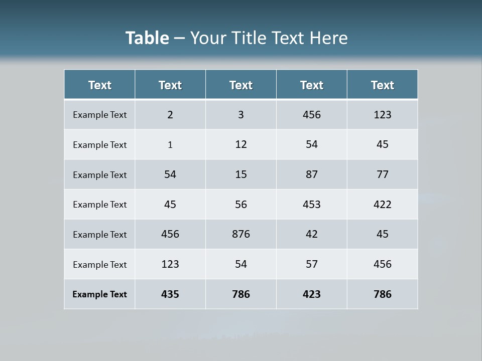 Black Light Surface PowerPoint Template
