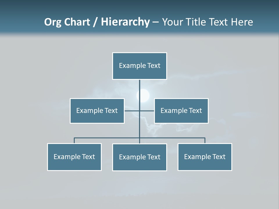 Black Light Surface PowerPoint Template