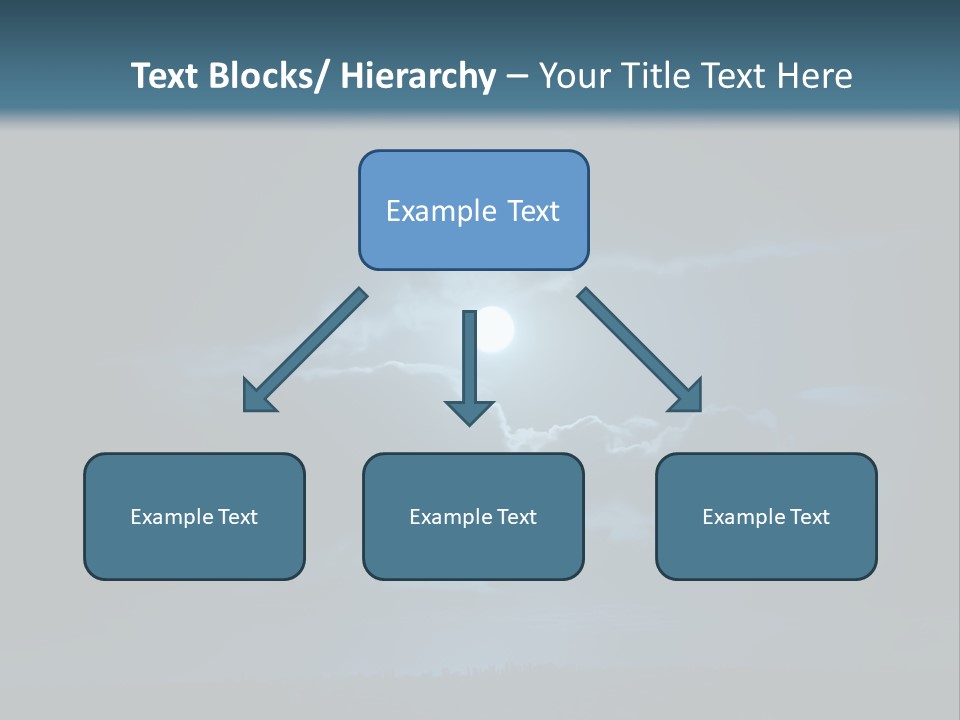 Black Light Surface PowerPoint Template