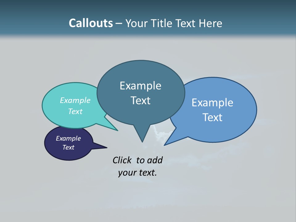 Black Light Surface PowerPoint Template