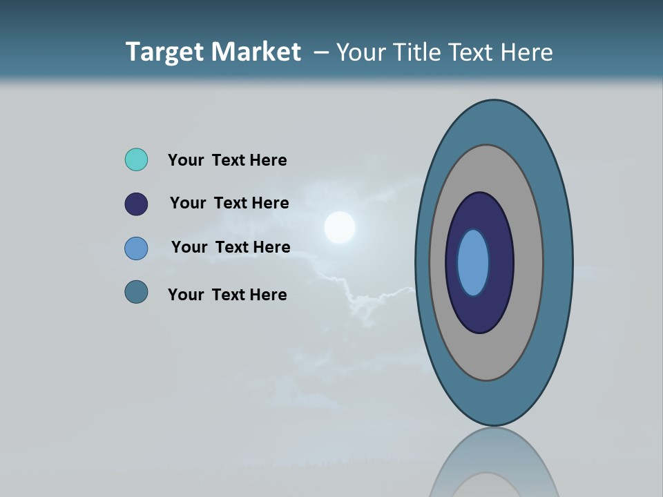 Black Light Surface PowerPoint Template