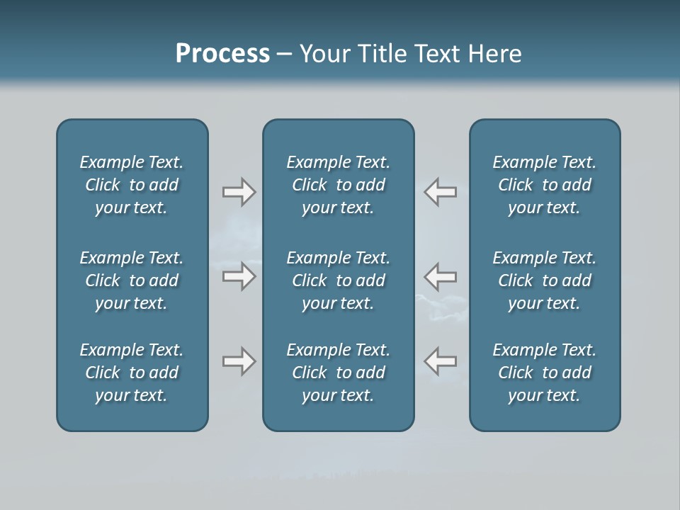 Black Light Surface PowerPoint Template
