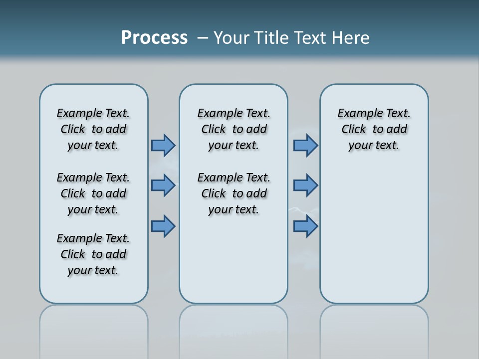 Black Light Surface PowerPoint Template
