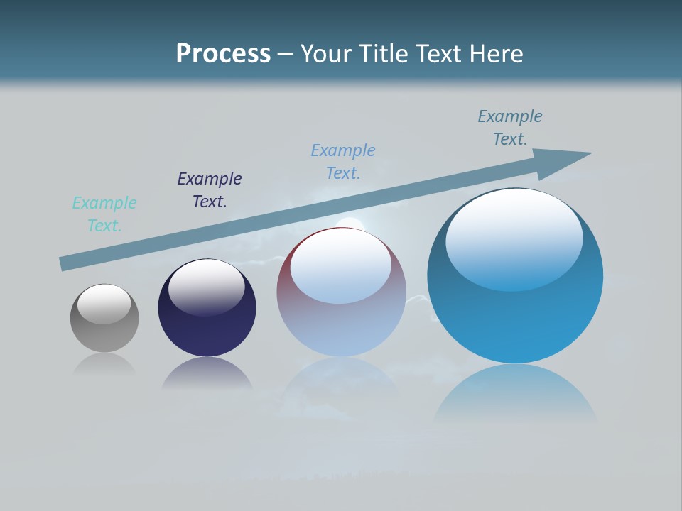 Black Light Surface PowerPoint Template