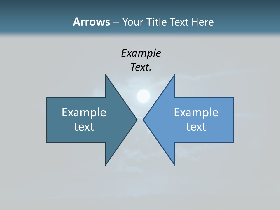 Black Light Surface PowerPoint Template