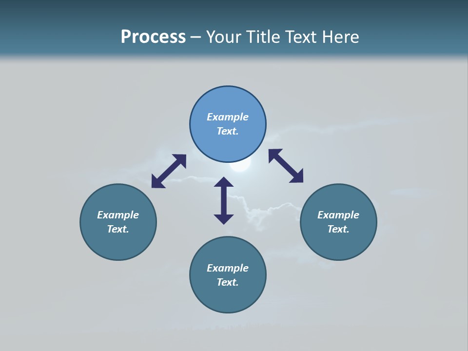Black Light Surface PowerPoint Template