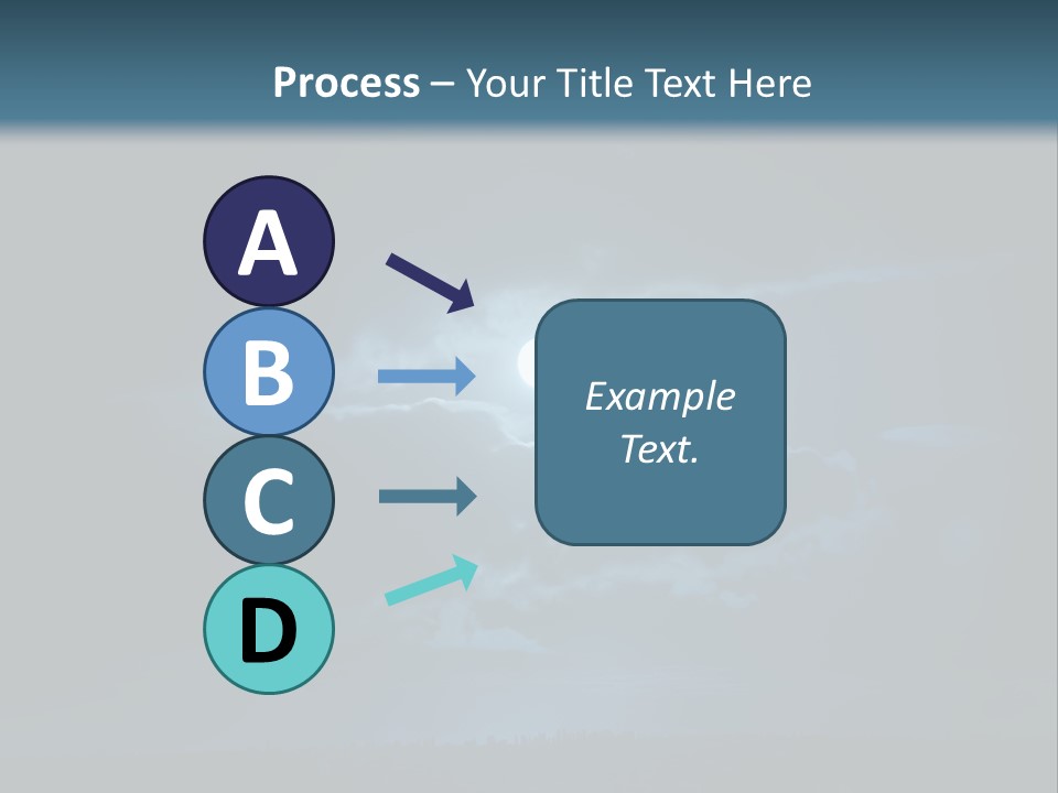Black Light Surface PowerPoint Template