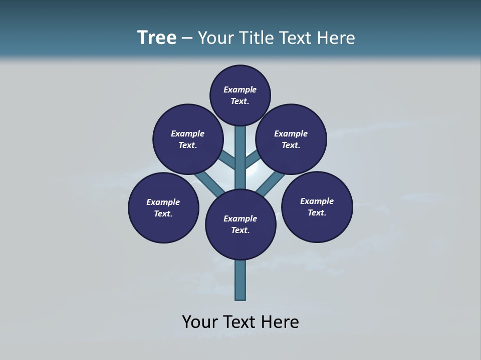 Black Light Surface PowerPoint Template