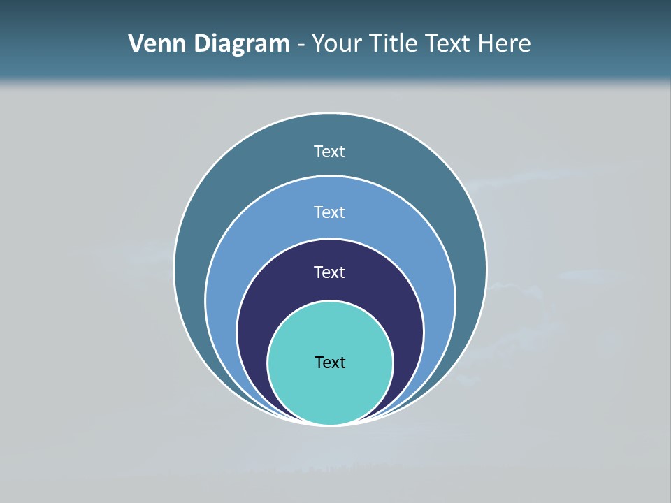 Black Light Surface PowerPoint Template