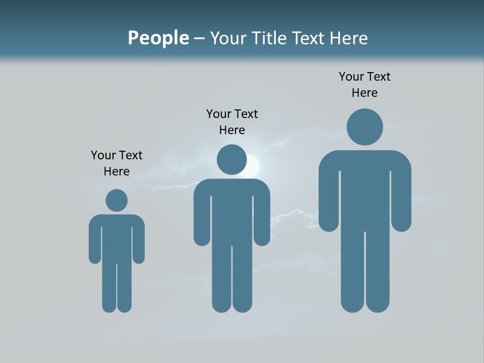 Black Light Surface PowerPoint Template