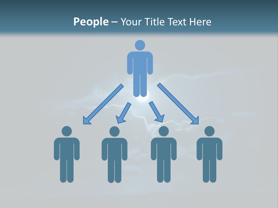 Black Light Surface PowerPoint Template