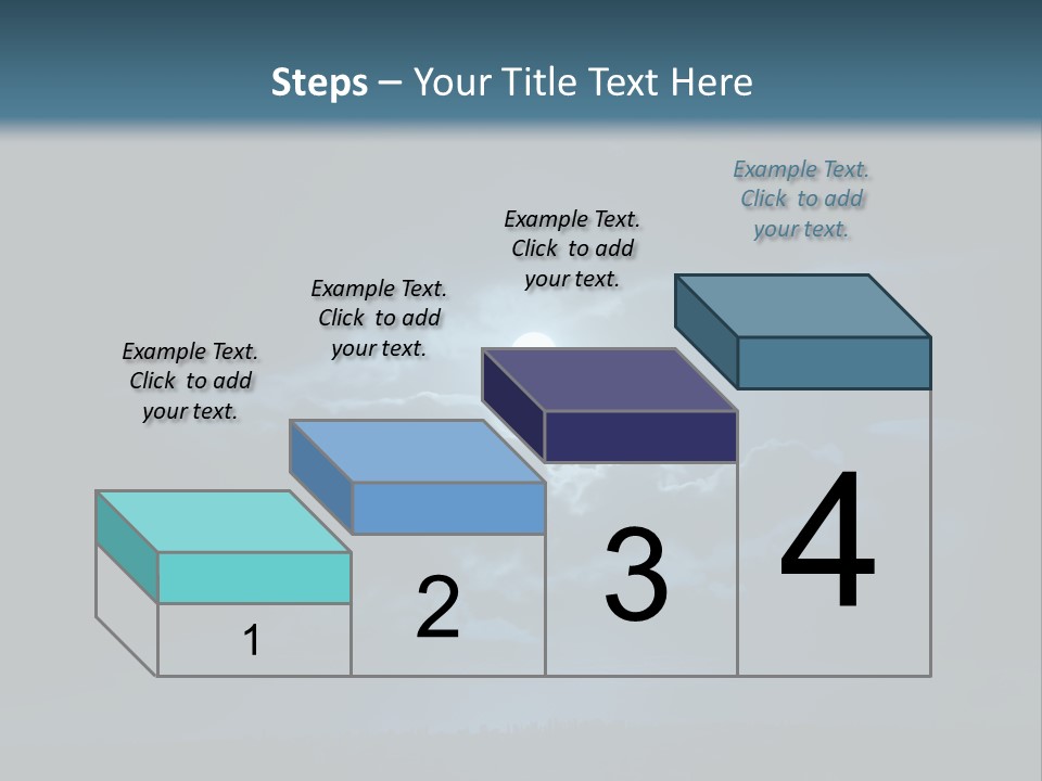 Black Light Surface PowerPoint Template