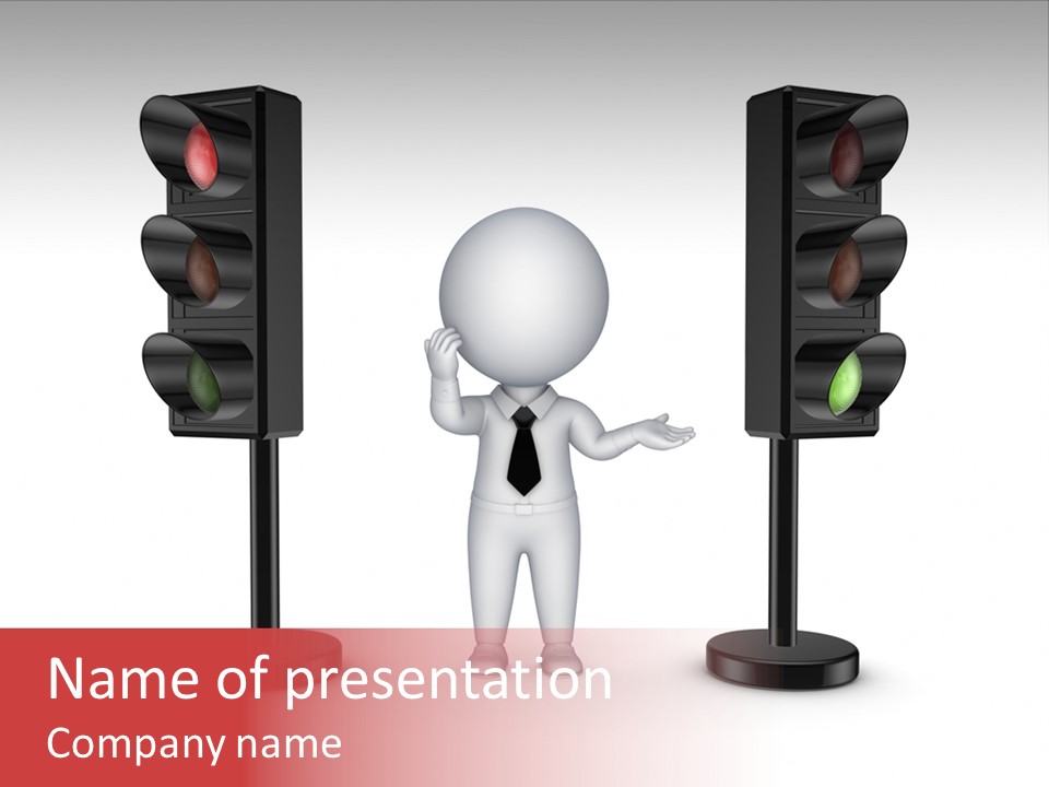 Safety Manage Way PowerPoint Template